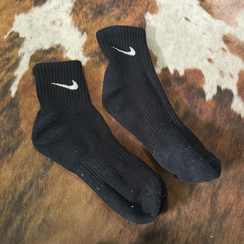 Nike Dri Fit Black Ankle Socks